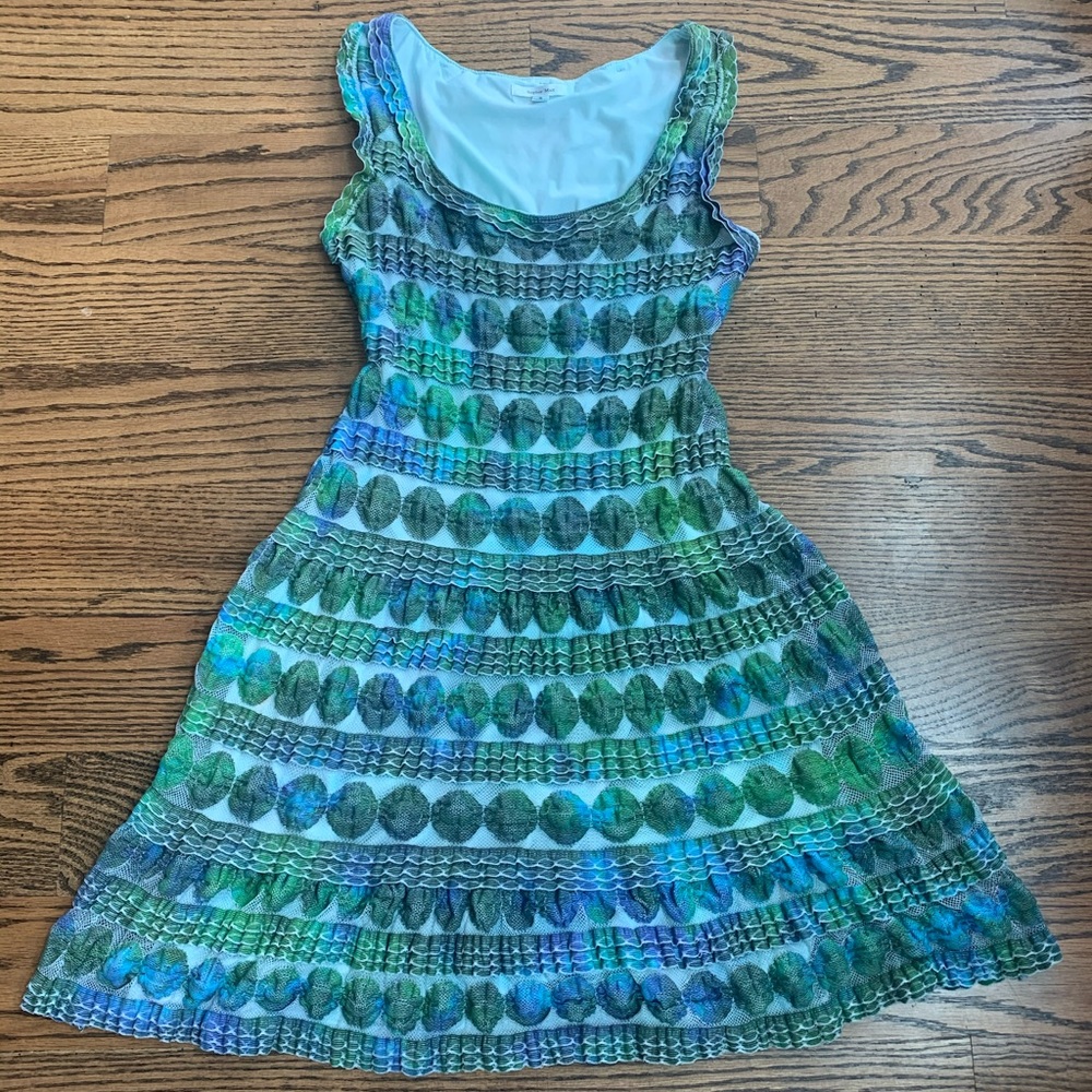 One of a kind tie dyed dress